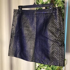 TopShop Pleather Mini Skirt